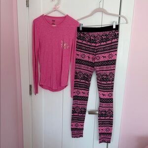 PINK Christmas Pajamas